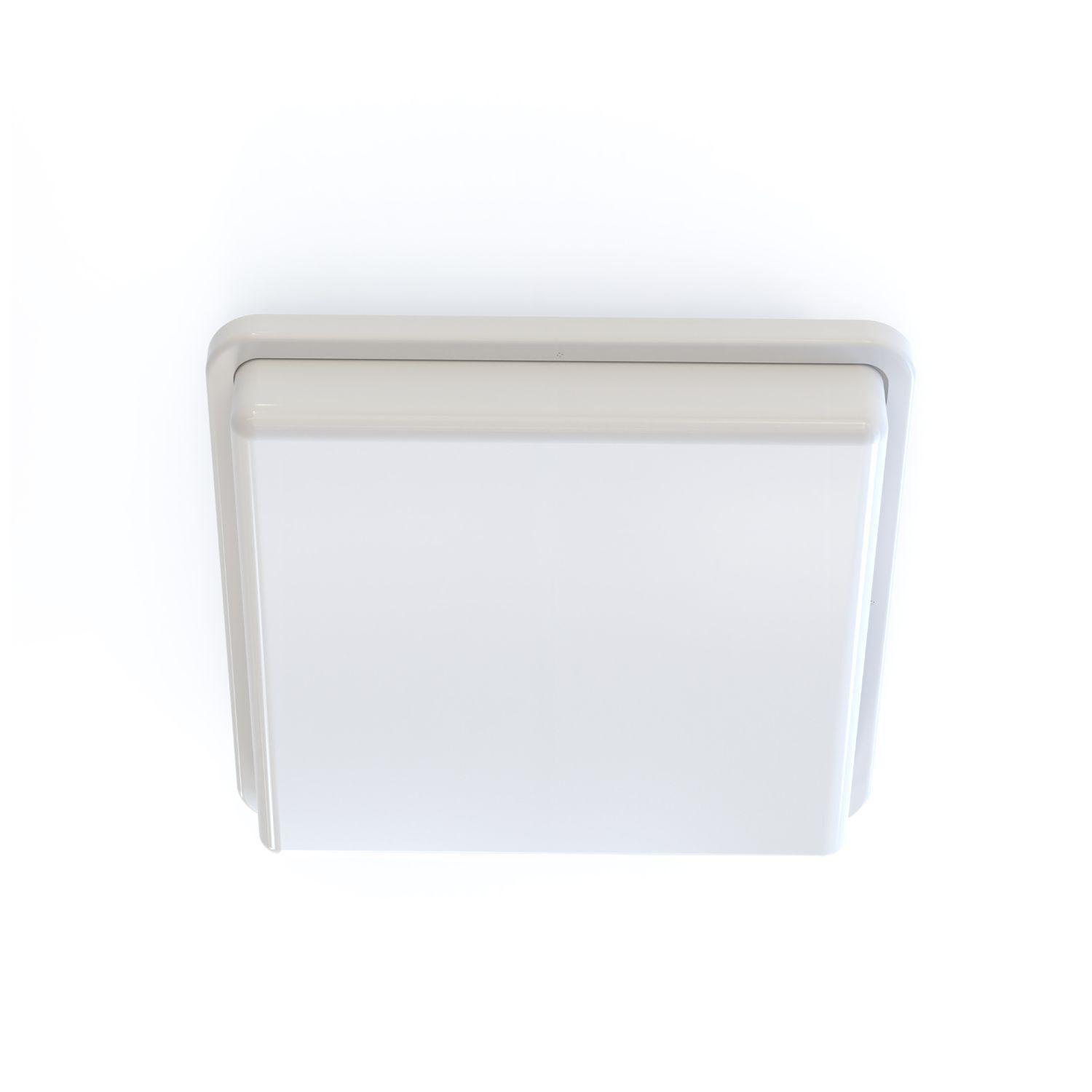 Plafonnier salle de bain IP44 blanc E27 L : 25 cm petit