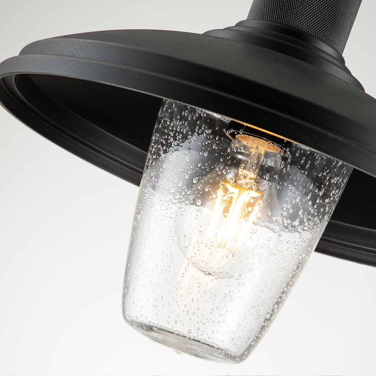 Applique extérieure H : 33,1 cm IP44 Noir E27 Maritim