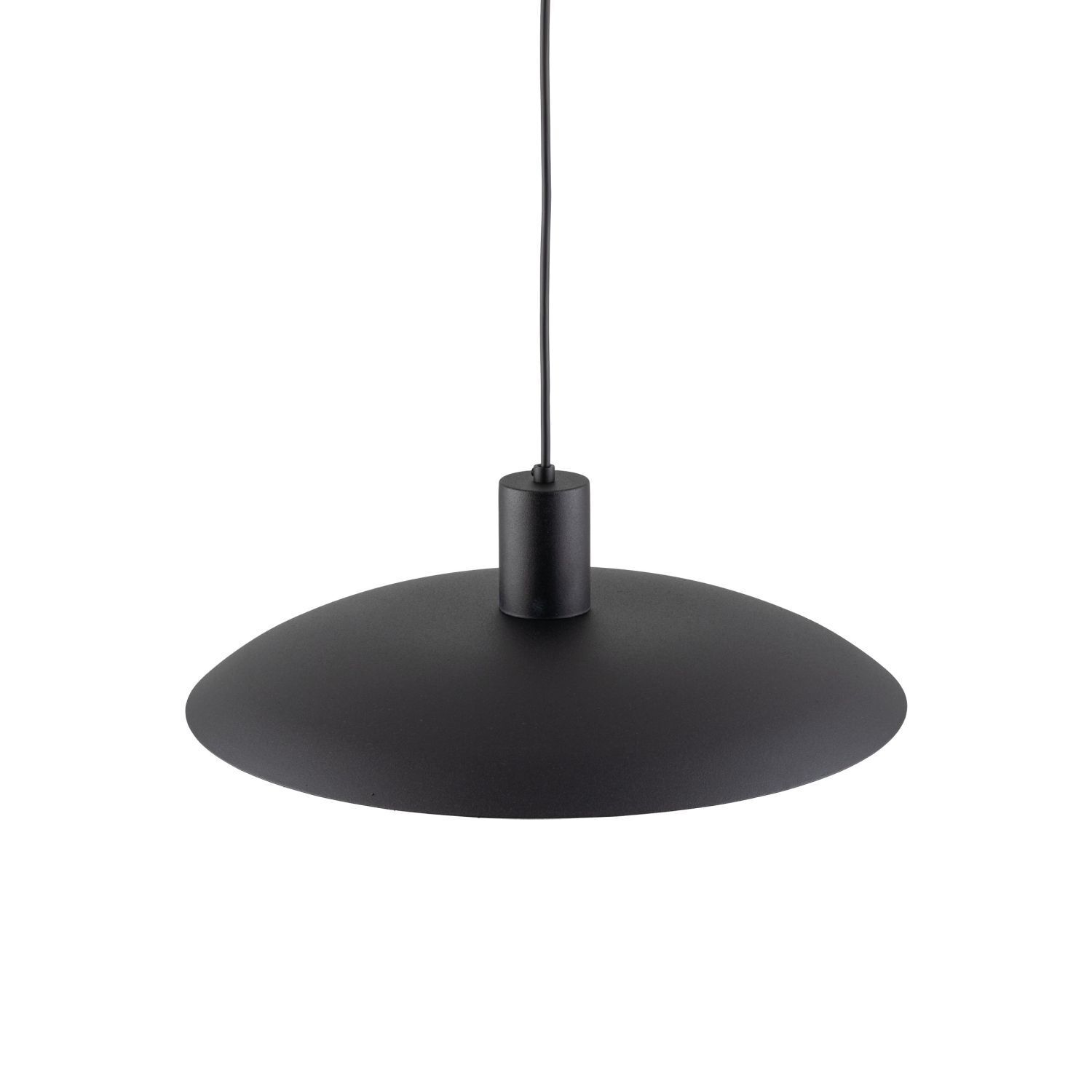 Suspension noire métal Ø41 cm rond E27 Loft Lampe, Beleuchtung, Deckenventilator, Gerät, Elektrisches Gerät