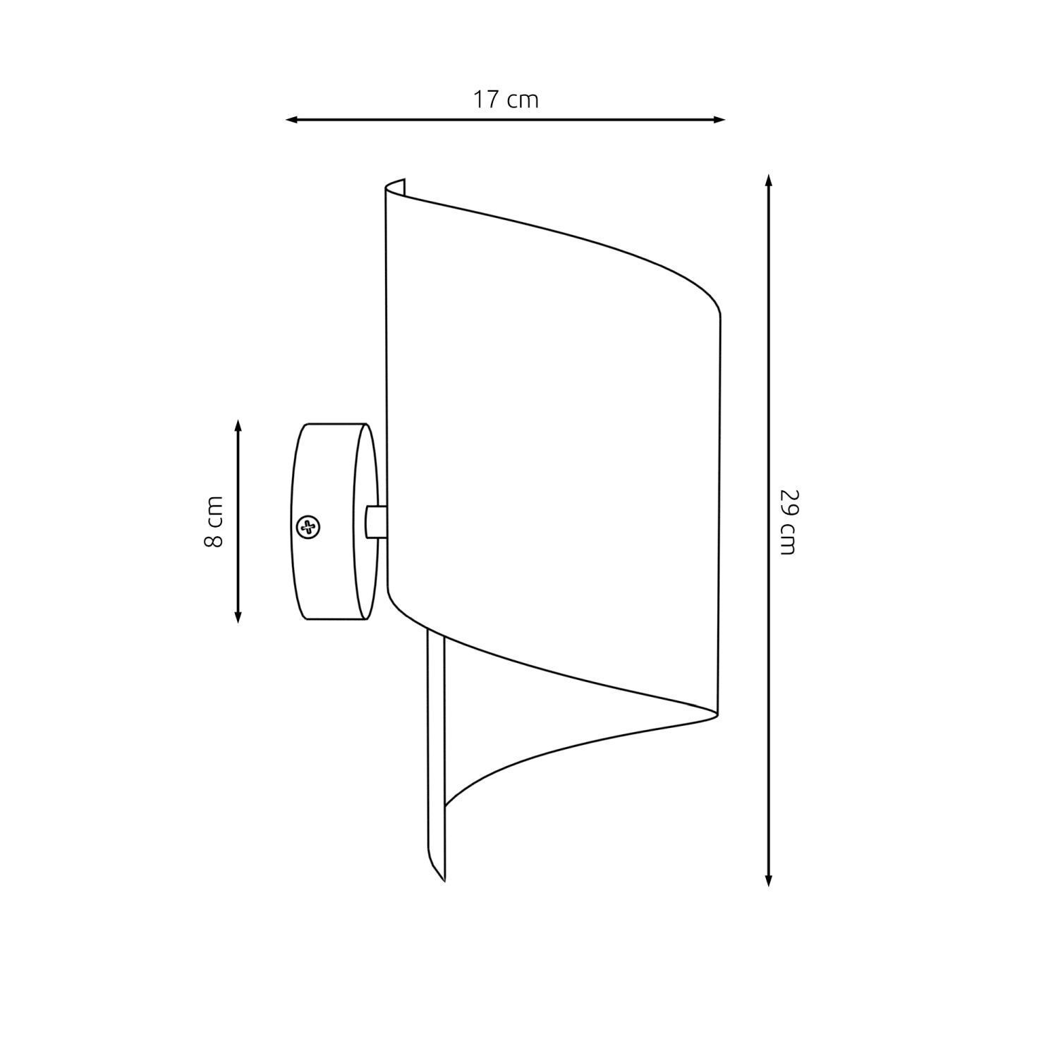 Applique murale en métal élégante G9 P:17 cm Noir Moderne Diagramm, Handlung