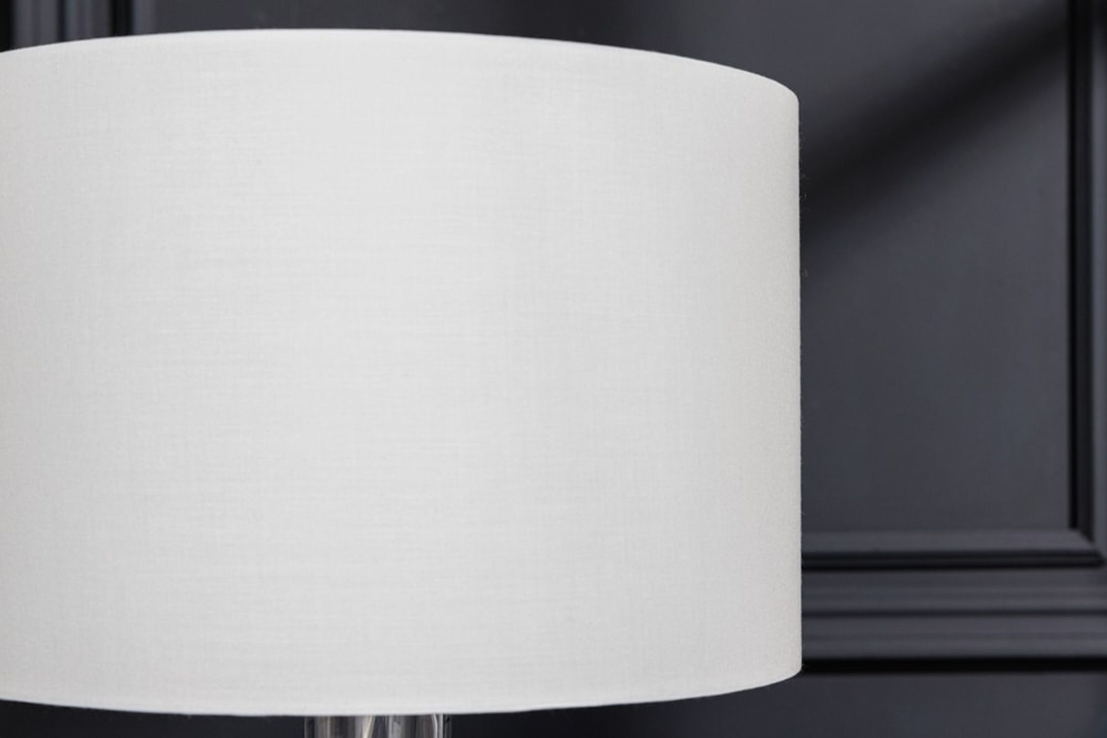 Elégante lampe de table AQUAMENTI Bleu Blanc Verre Tissu Lampe, Lampenschirm