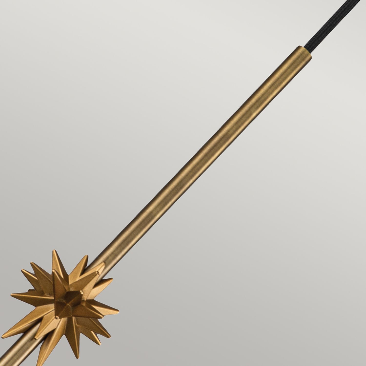 Lampe à suspendre métal E27 13,3 cm de large H : max. 151,1 cm Klub Mace, Waffe, Schwert, Speer
