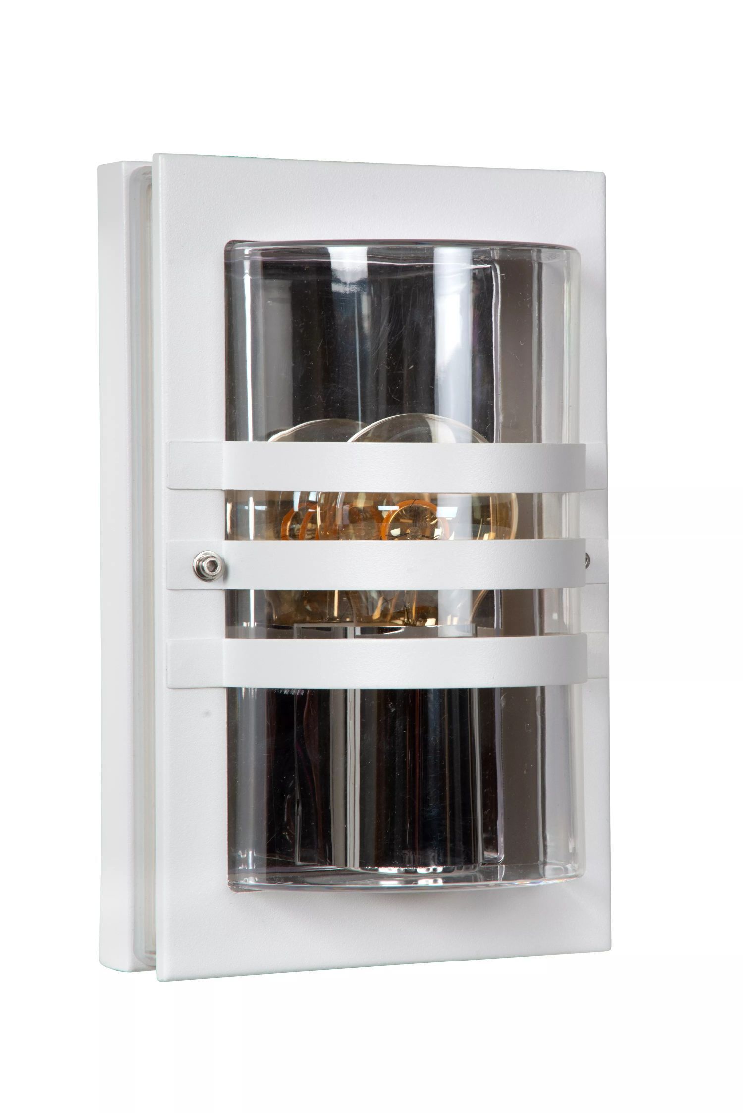 Applique extérieure Blanc IP44 E27 L:15 cm Porte d'entrée Jardin