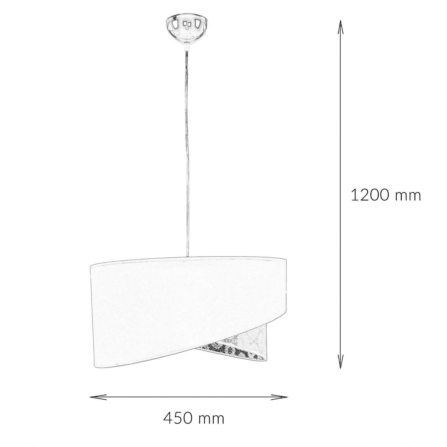 Graue Hängelampe Stoff Spitze SELMA Schlafzimmer Graue Hängelampe Stoff Spitze SELMA Schlafzimmer