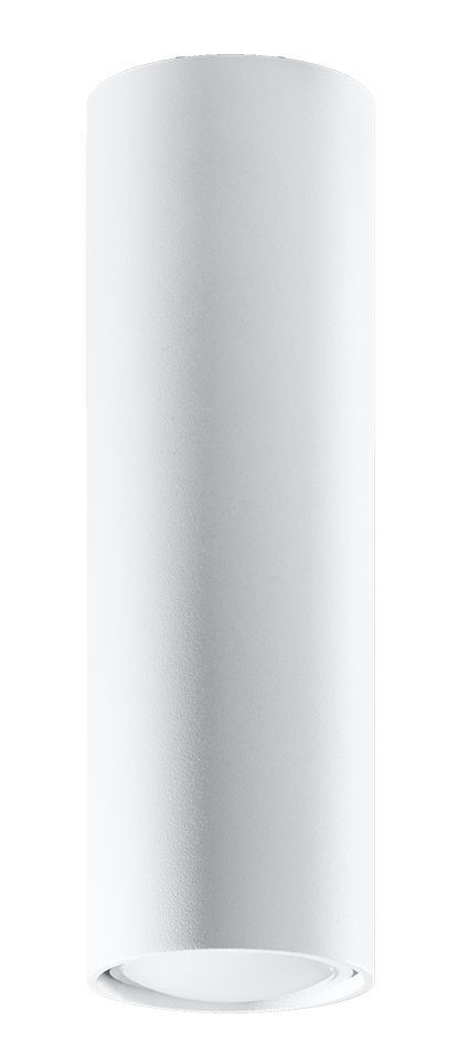 Plafonnier étroit Ø 6 cm Moderne Métal Blanc GU10