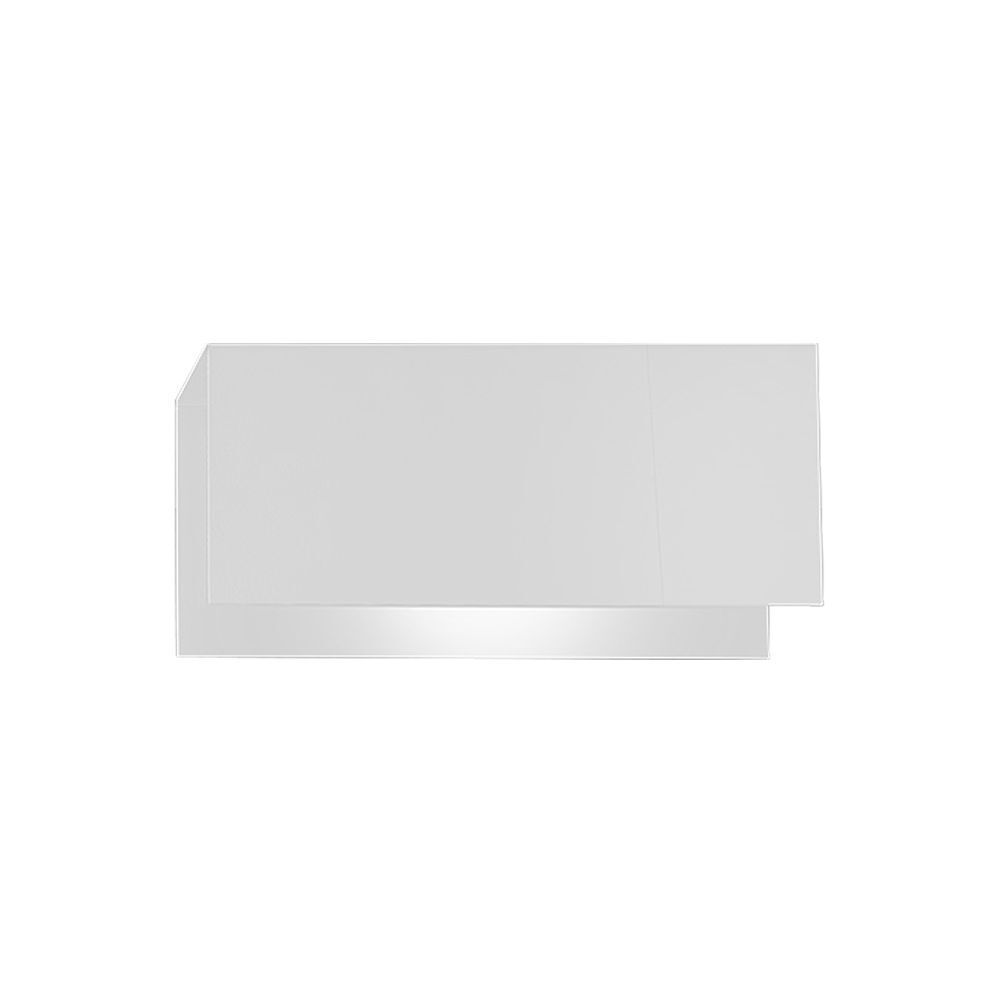 Applique murale Blanc Métal E27 Largeur 24 cm Moderne