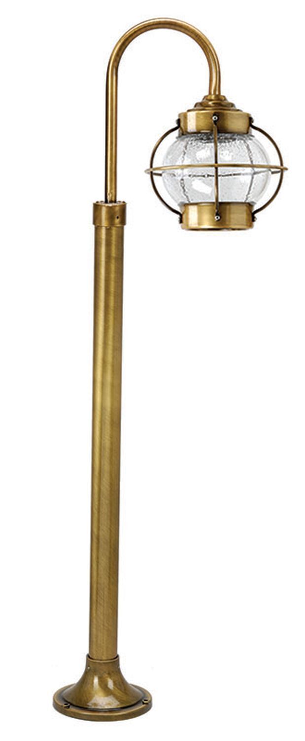 Eclairage de jardin laiton Maritim H:85cm extérieur chemin