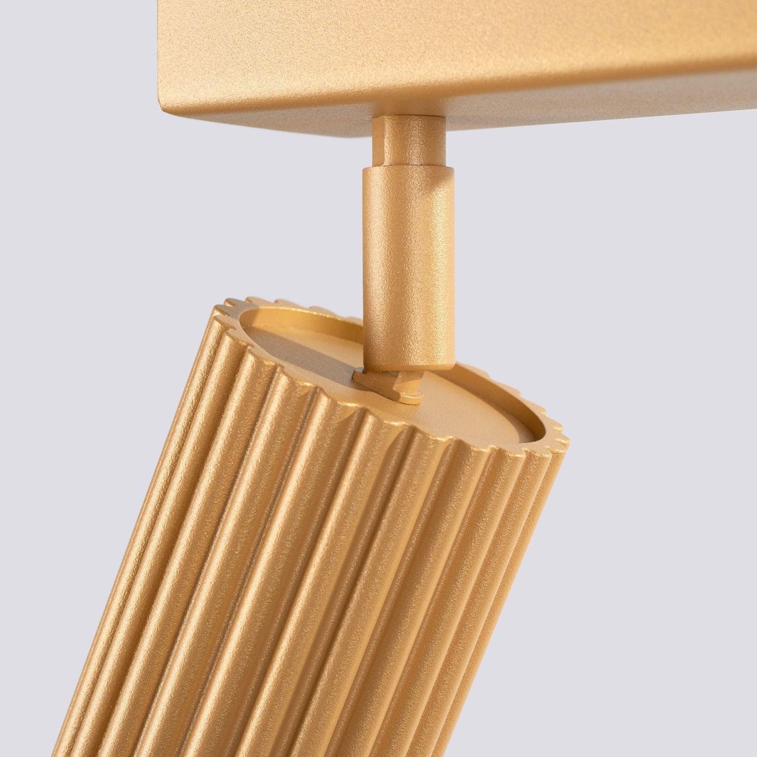 Lampe de plafonnier grande 117 cm de long 4-flamme GU10 en or Moderne