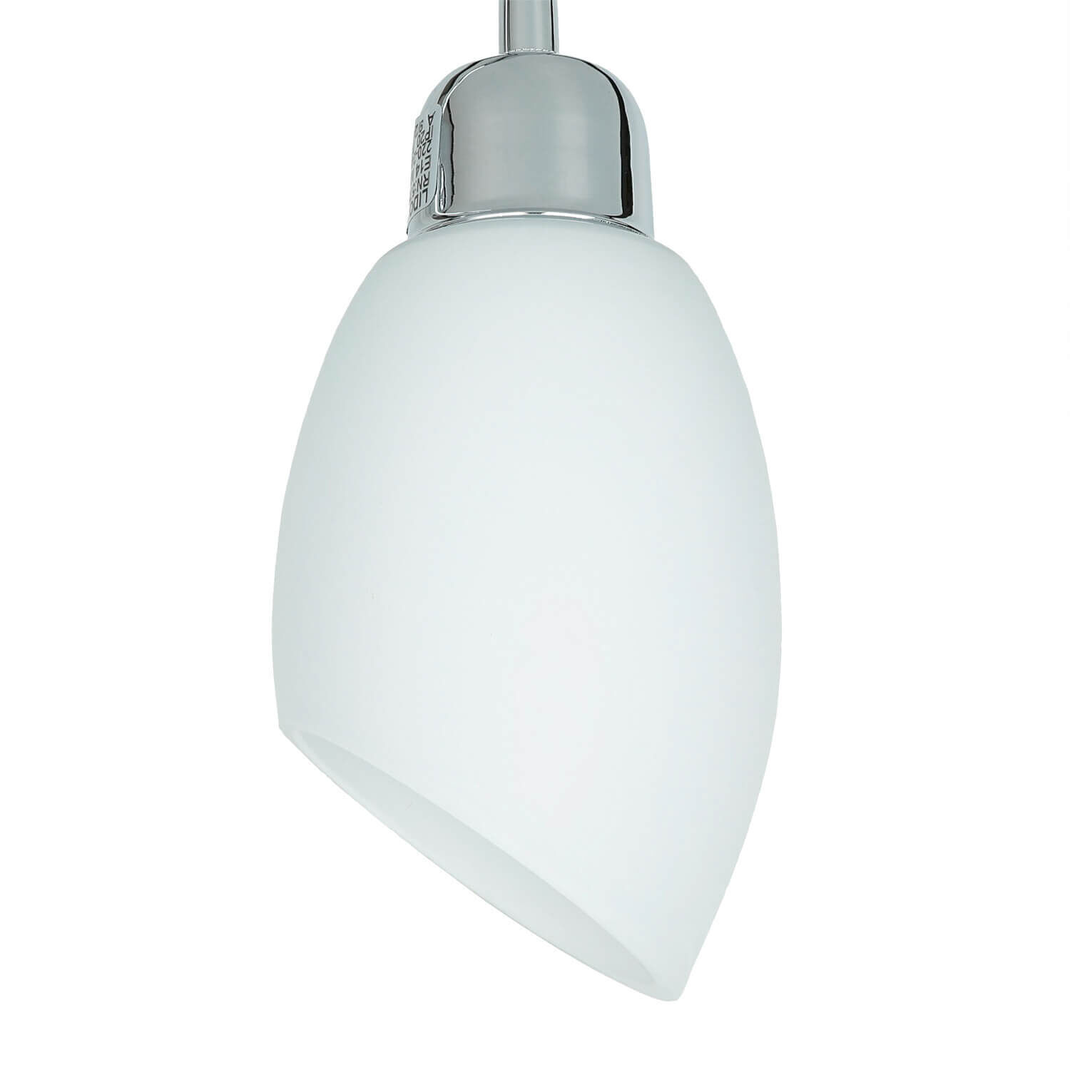 Lampe de salle de bain chrome laiton véritable E14 inoxydable ISMENE