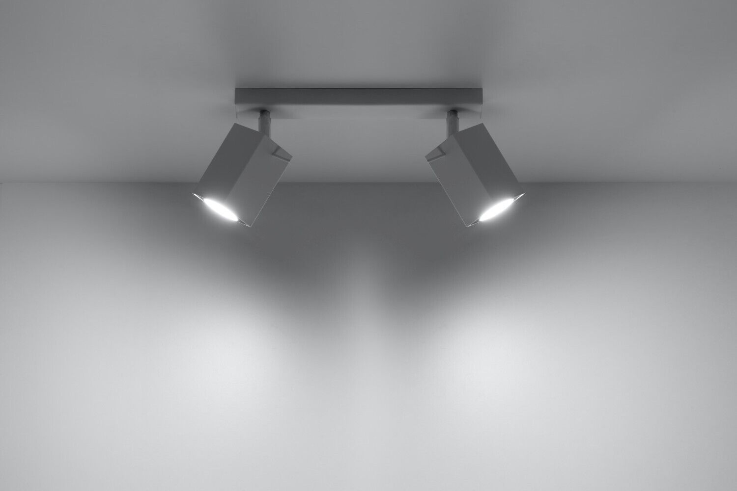 Projecteur en saillie FALERIA en blanc 2flmg