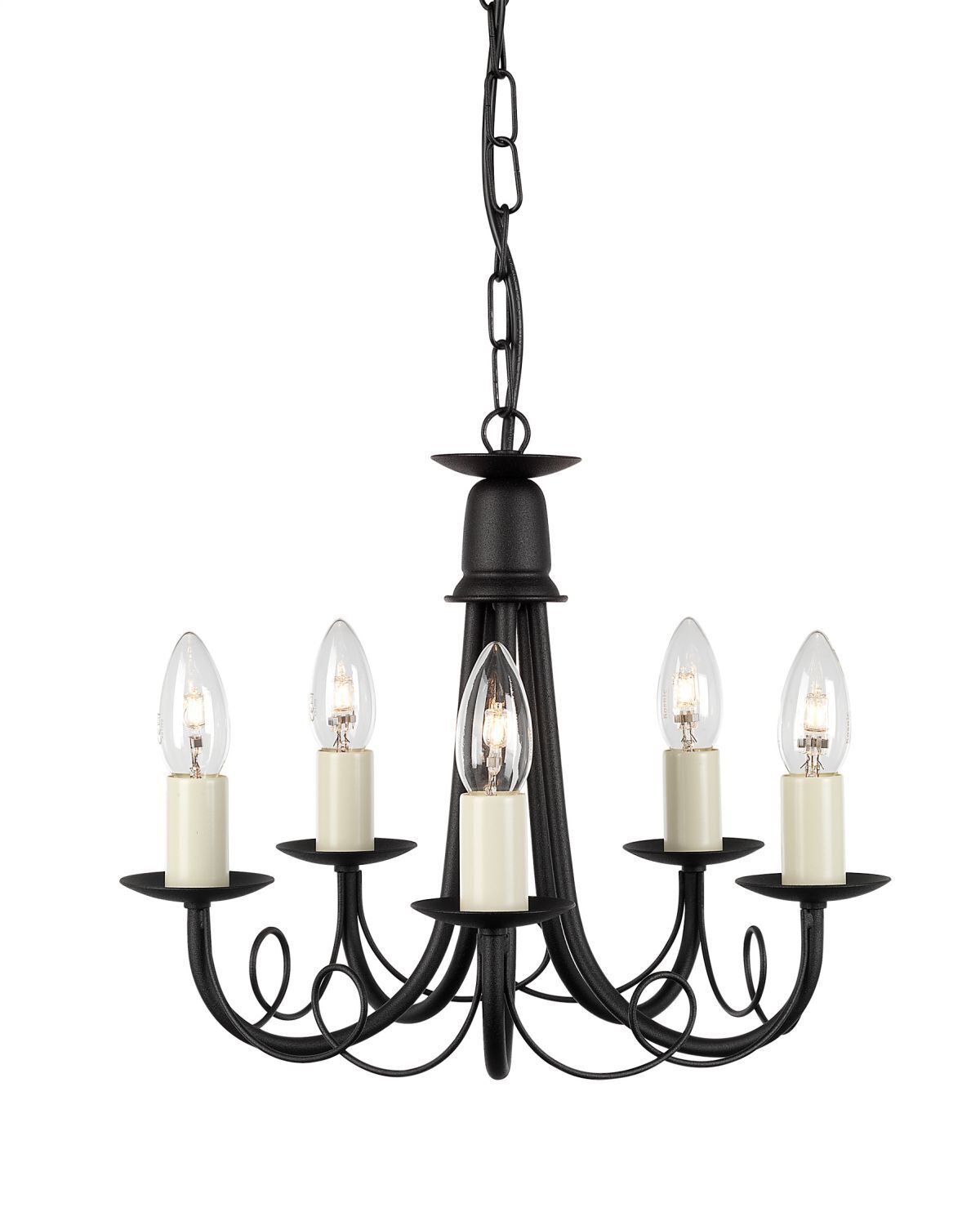 Lustre GOTICA 5 or 5xE14 réglable Lampe